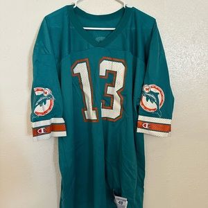Vintage champion Dan Marino football jersey